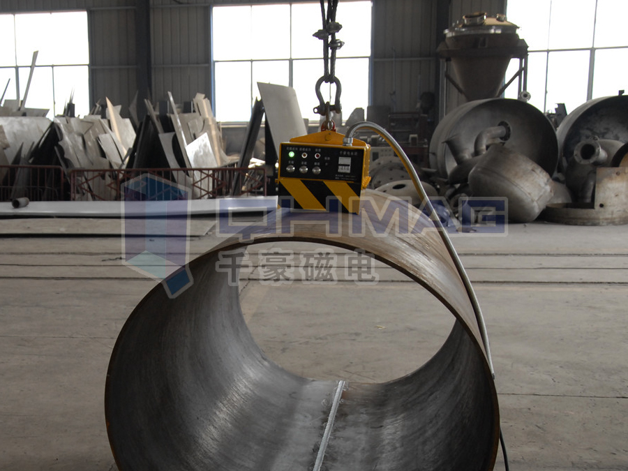 一體式電永磁,吊鋼管、棒材起重電永磁鐵