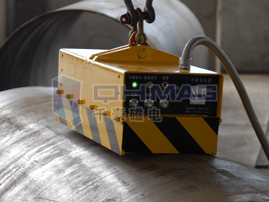 吊鋼管、棒材起重電永磁鐵