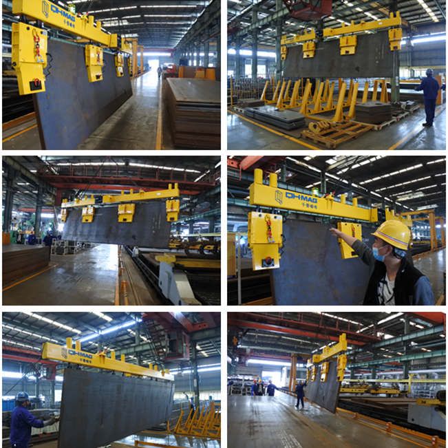 側(cè)吊鋼板，鋼板起吊，磁力吊具