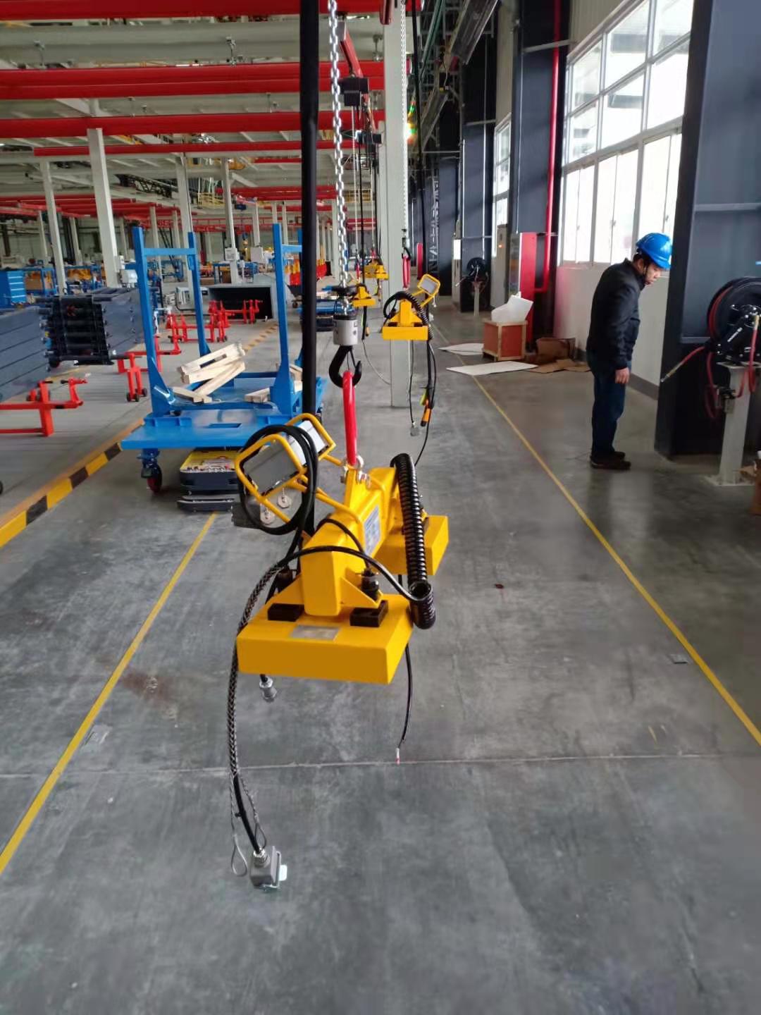 kbk起重吊具電永磁鐵吸盤，千豪品牌