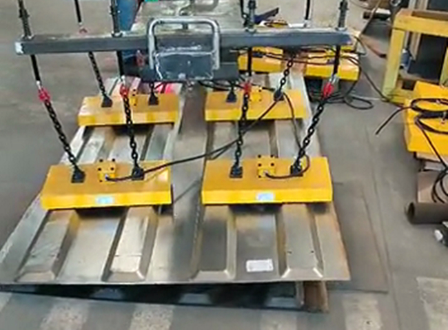 瓦楞板電永磁吊具，千豪磁電