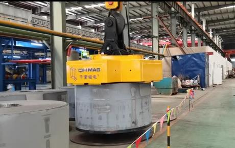 吊鋼卷的吊具，吊鋼卷，鋼卷吊具，電永磁起重器，起重電永磁鐵